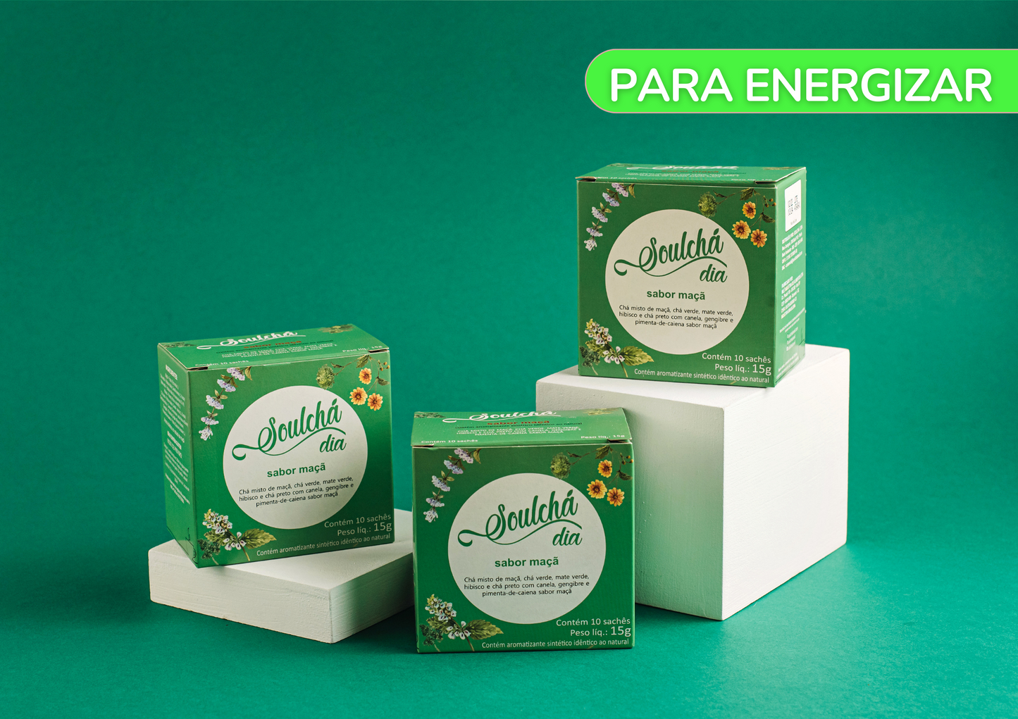 Soulchá Dia - Combo Promocional com 3 Caixas