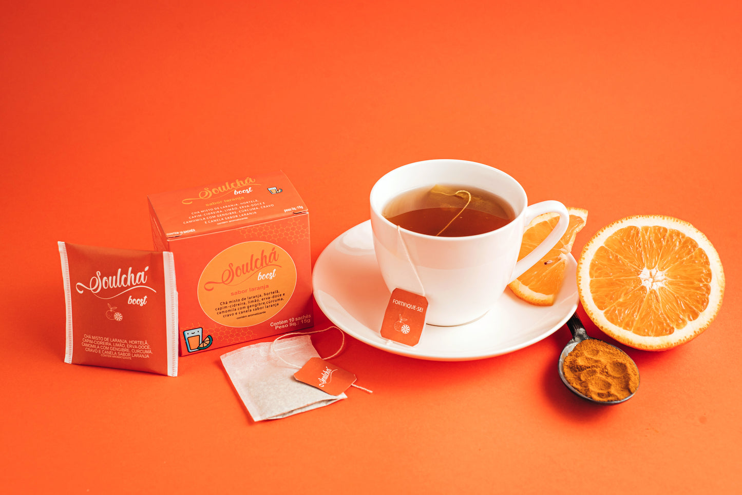 Soulchá Mulher + Boost - Kit Promocional com 12 caixas