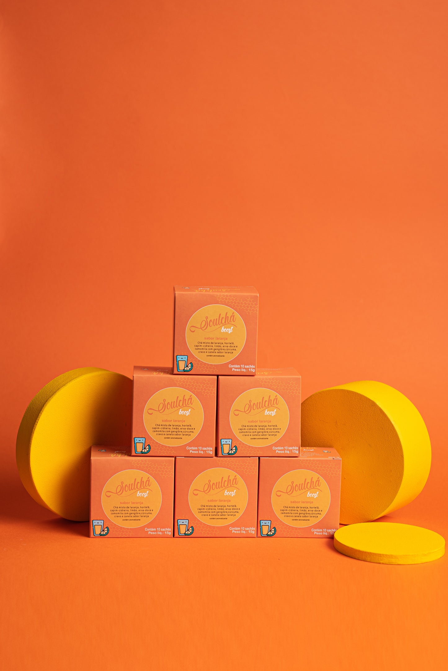 Soulchá Mulher + Boost - Kit Promocional com 12 caixas