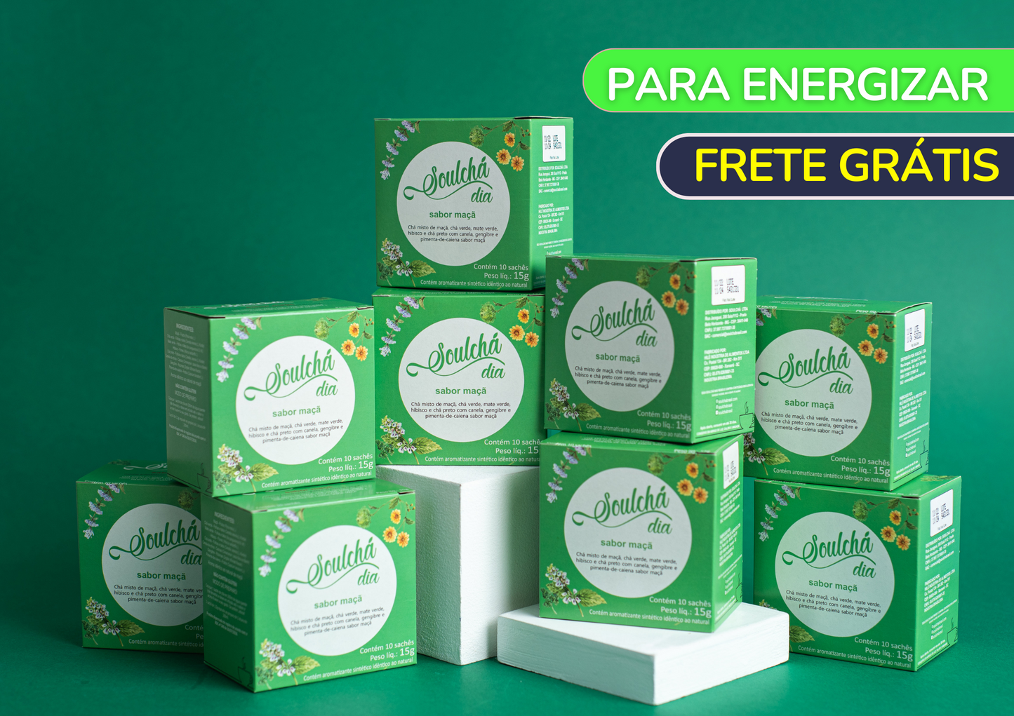 Soulchá Dia - Combo Promocional com 6 ou 9 Caixas