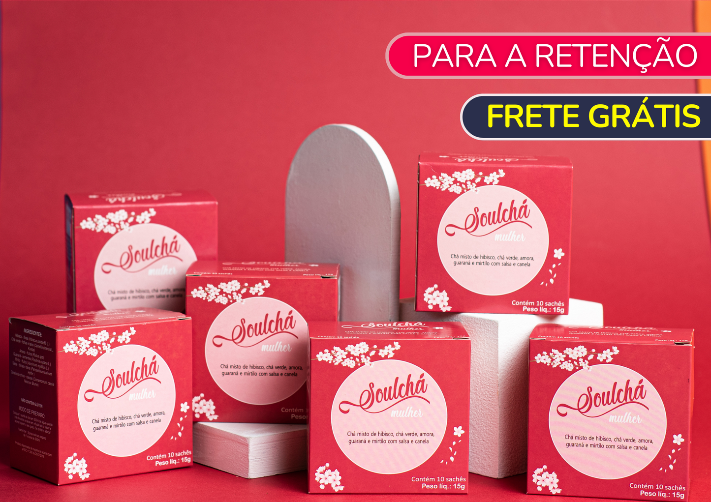 Soulchá Mulher - Combo Promocional com 6 ou 9 Caixas