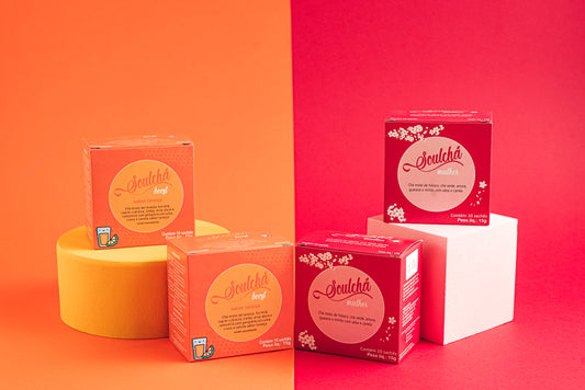 Soulchá Boost + Mulher - Kit Promocional com 4 caixas