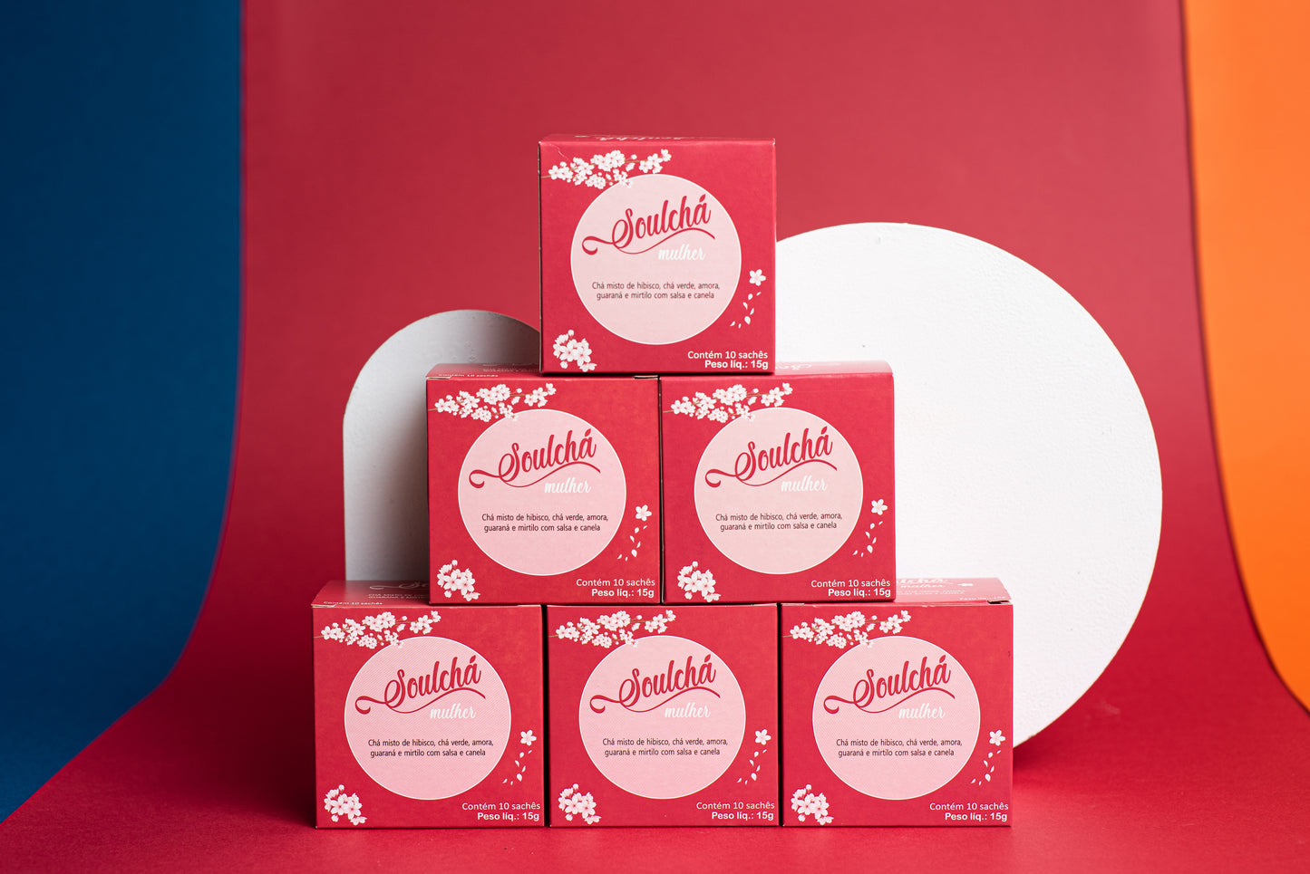 Soulchá Mulher + Boost - Kit Promocional com 8 caixas